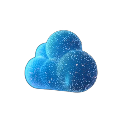 crown, hat, 3d render, photorealistic, vaporwave, outer space, blue, future transparent PNG cut-out