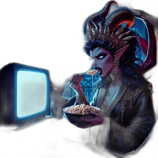 food, creature, concept art, fantasy art, pixel art, cyberpunk, outer space, blue transparent PNG cut-out
