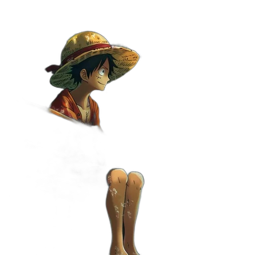 hat, dress, staff, umbrella, concept art, watercolor, 3d render, oil painting transparent PNG cut-out
