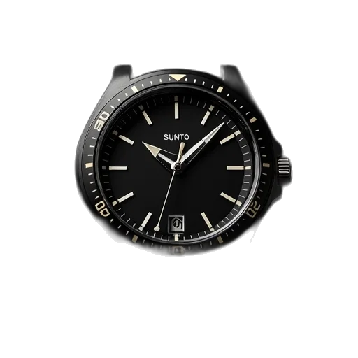 jewelry, 3d render, suunto, running, watch, black, band transparent PNG cut-out