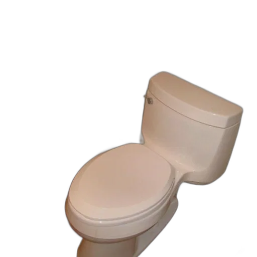 furniture, staff, crown, 3d render, white, toilet, closed, lid transparent PNG cut-out