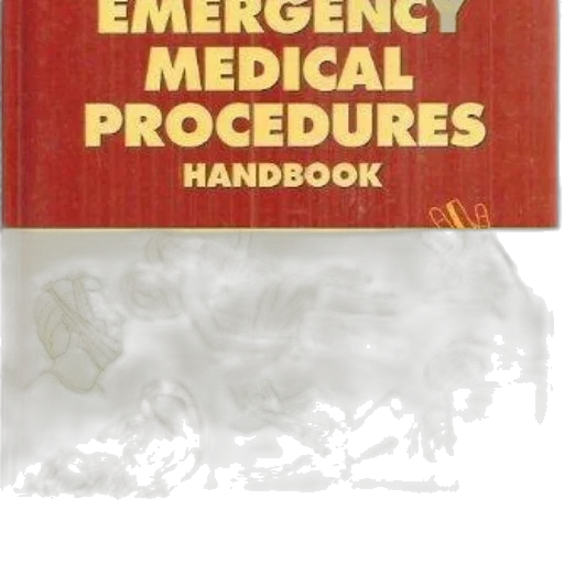 cover, emergency, medical, procedures, handbook, gordon, brenner, features transparent PNG cut-out