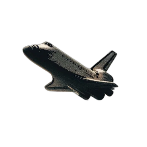 staff, 3d render, photorealistic, outer space, space, shuttle, takes, flight transparent PNG cut-out