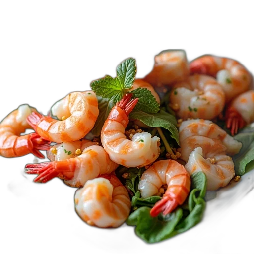 food, 3d render, photorealistic, seafood transparent PNG cut-out