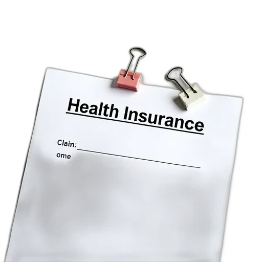 staff, health, insurance, claim, piece, paper, clips, top transparent PNG cut-out