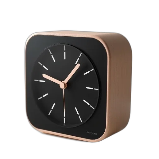 furniture, 3d render, sanjeen, digital, alarm, clock, small, function transparent PNG cut-out