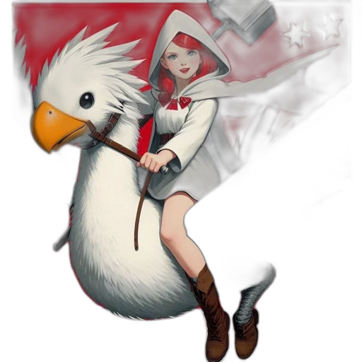 staff, weapon, concept art, pixel art, fantasy art, anime, red, woman transparent PNG cut-out