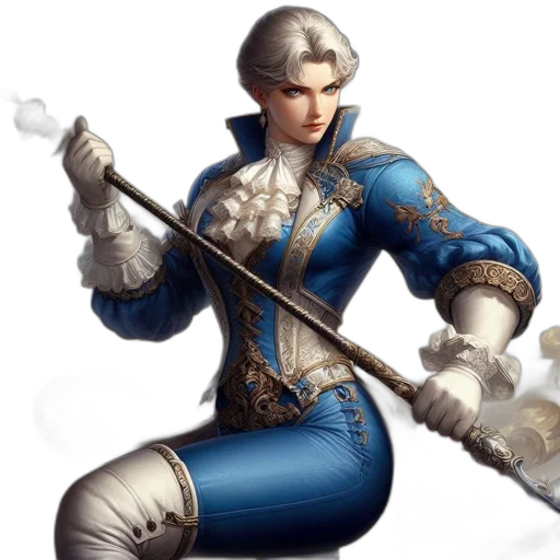 staff, sword, weapon, fantasy art, concept art, 3d render, photorealistic, blue transparent PNG cut-out