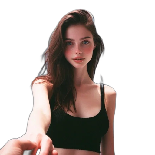 face, dress, hair, jewelry, photorealistic, oil painting, fantasy art, watercolor transparent PNG cut-out