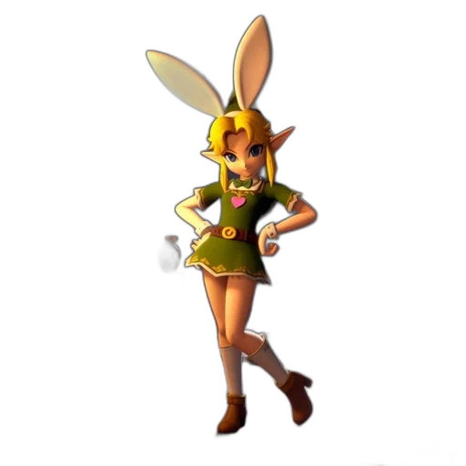 staff, dress, animal, weapon, pixel art, concept art, 3d render, fantasy art transparent PNG cut-out