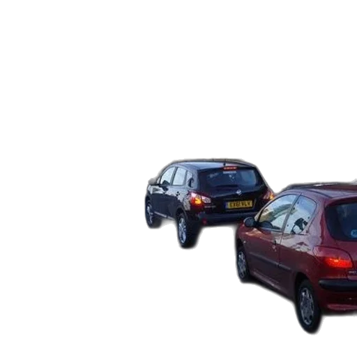 car, 3d render, photorealistic, concept art, pixel art, yellow, sign, warns transparent PNG cut-out