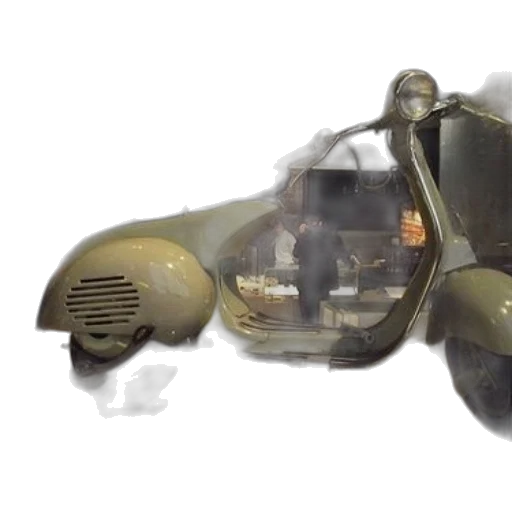 car, weapon, mask, robot, 3d render, concept art, photorealistic, vintage transparent PNG cut-out