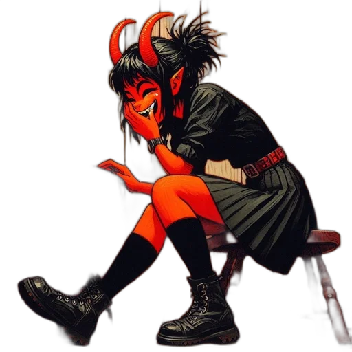 staff, mask, concept art, comic book art, fantasy art, pixel art, red, dark transparent PNG cut-out