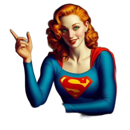 jewelry, comic book art, pixel art, cartoon, photorealistic, woman, vivid, red transparent PNG cut-out