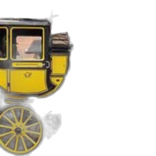 car, robot, concept art, photorealistic, 3d render, vibrant, yellow, carriage transparent PNG cut-out