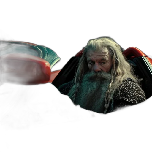 dragon, mask, hair, car, concept art, 3d render, fantasy art, photorealistic transparent PNG cut-out