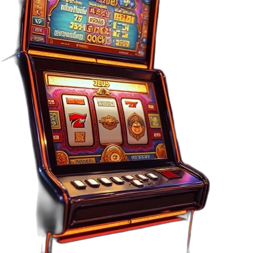 furniture, 3d render, zeus, slots, slot, machine, casino transparent PNG cut-out