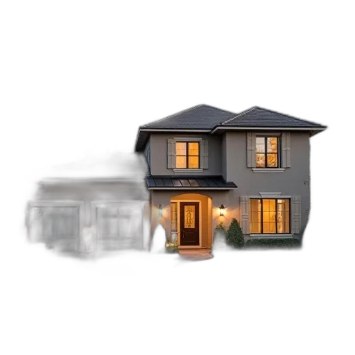 building, furniture, 3d render, photorealistic transparent PNG cut-out