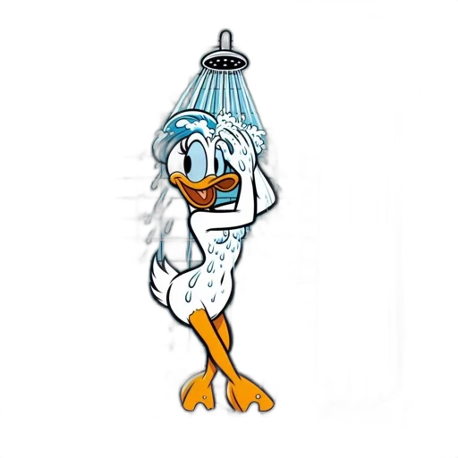 hat, crown, staff, animal, cartoon, 3d render, concept art, pixel art transparent PNG cut-out