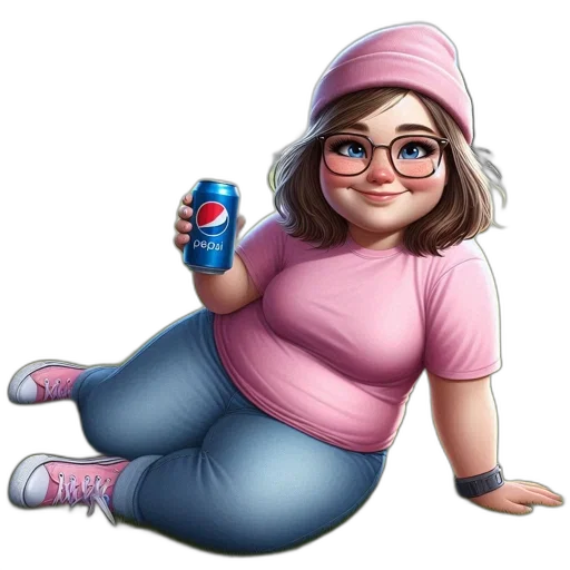 bottle, food, dress, hat, concept art, cartoon, photorealistic, 3d render transparent PNG cut-out