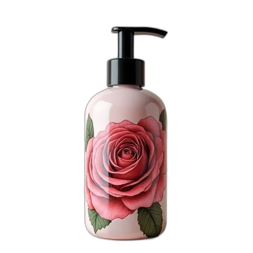 bottle, photorealistic, soap, pump transparent PNG cut-out