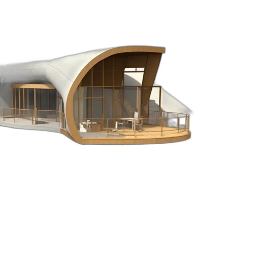 building, 3d render, concept art, photorealistic, modern, house, design, soft transparent PNG cut-out