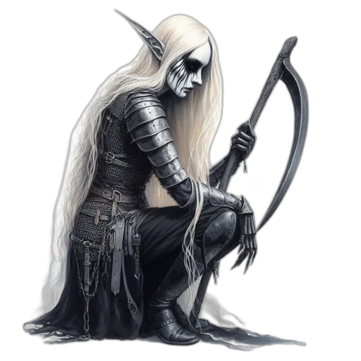 staff, sword, mask, weapon, fantasy art, concept art, comic book art, pixel art transparent PNG cut-out