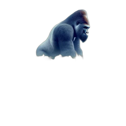 creature, animal, face, hair, concept art, 3d render, photorealistic, fantasy art transparent PNG cut-out