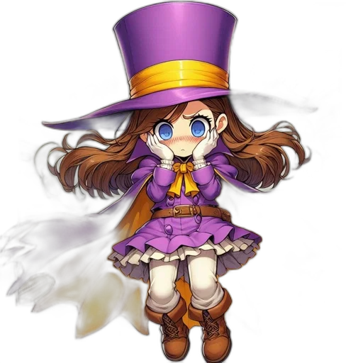 staff, hat, crown, dress, pixel art, concept art, fantasy art, cartoon transparent PNG cut-out
