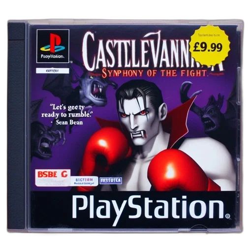 playstation, title, castlevania, symphony, night, featuring, male, protagonist transparent PNG cut-out