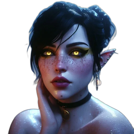 face, staff, dragon, jewelry, fantasy art, concept art, photorealistic, pixel art transparent PNG cut-out