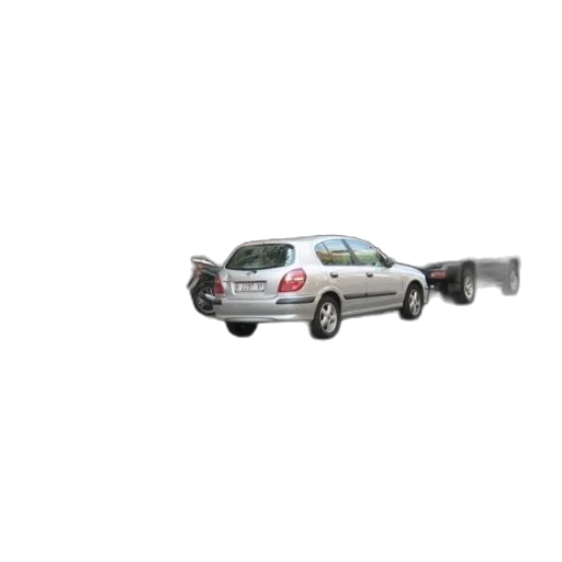 car, weapon, staff, 3d render, concept art, street, scene, parked transparent PNG cut-out