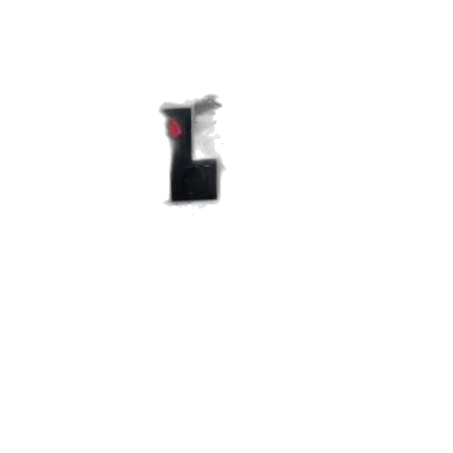 weapon, staff, robot, shoes, pixel art, 3d render, dark, traffic transparent PNG cut-out