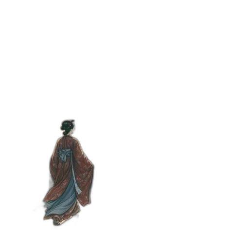 jacket, hat, staff, dress, concept art, watercolor, pixel art, fantasy art transparent PNG cut-out