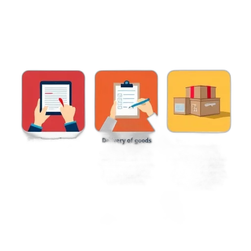 second, image, stylized, infographic, three, sections, each, representing transparent PNG cut-out