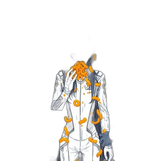 dress, jewelry, jacket, crown, concept art, 3d render, fantasy art, anime transparent PNG cut-out