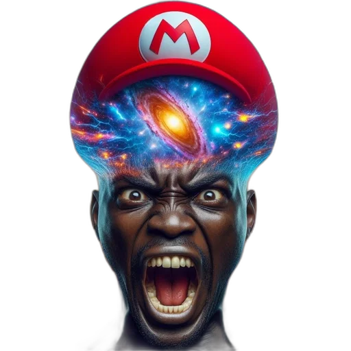 face, hat, crown, mask, concept art, comic book art, photorealistic, fantasy art transparent PNG cut-out