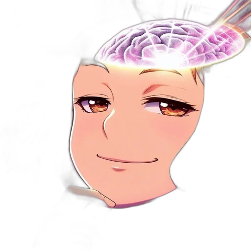 crown, face, mask, hat, anime, vaporwave, 3d render, cartoon transparent PNG cut-out