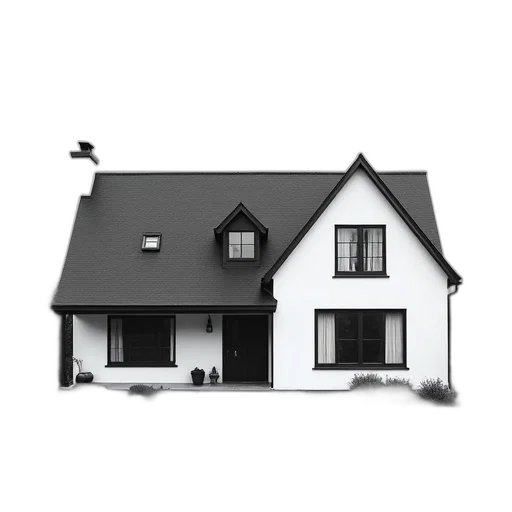 building, furniture, 3d render, photorealistic transparent PNG cut-out