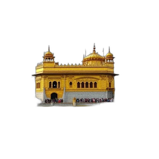 building, crown, 3d render, photorealistic, golden, serene, scene, large transparent PNG cut-out