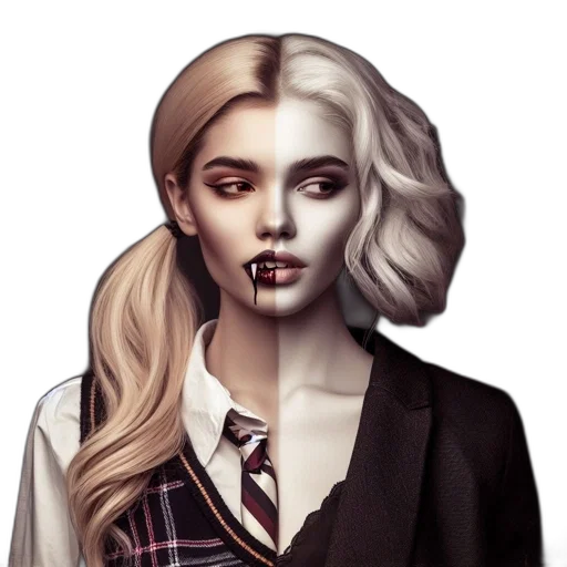 face, hair, mask, fantasy art, comic book art, pixel art, concept art, dark transparent PNG cut-out