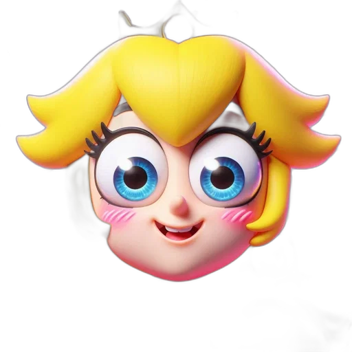 face, mask, crown, creature, 3d render, concept art, cartoon, photorealistic transparent PNG cut-out