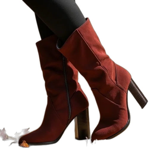 shoes, 3d render, photorealistic, concept art, red, perfect, fall, bootie transparent PNG cut-out
