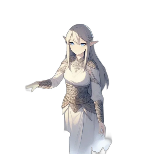 staff, dress, mask, sword, concept art, pixel art, fantasy art, anime transparent PNG cut-out