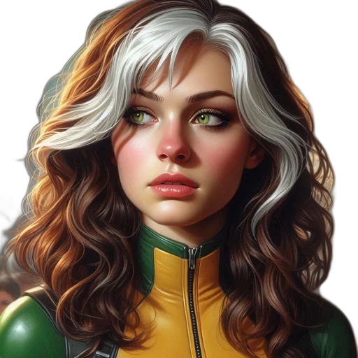 face, jacket, robot, comic book art, fantasy art, photorealistic, concept art, outer space transparent PNG cut-out