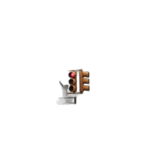 robot, weapon, jewelry, furniture, pixel art, concept art, 3d render, earth tones transparent PNG cut-out