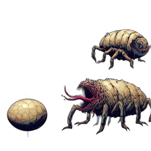 creature, animal, concept art, pixel art, 3d render, fantasy art, monster, manual transparent PNG cut-out