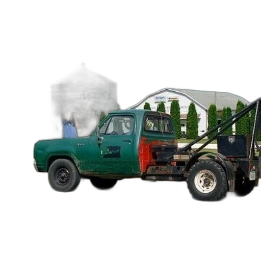 car, weapon, 3d render, photorealistic, concept art, forest, green, pickup transparent PNG cut-out