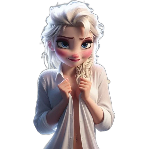 staff, fantasy art, concept art, cartoon, pixel art, snow, elsa, frozen transparent PNG cut-out
