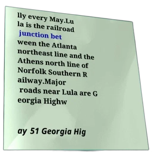 poster, text, about, lula, railroad, junction, georgia, featuring transparent PNG cut-out
